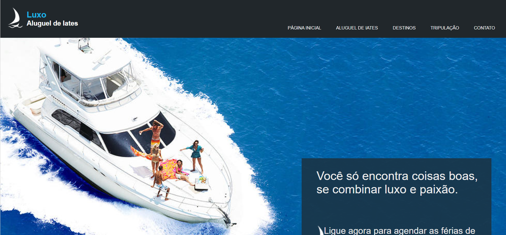 foto do luxo iate